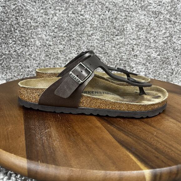 Birkenstock Gizeh Regular Fit Birko Flor Thong Flip Flop Size 36 / L5 Sandals - Picture 2 of 10